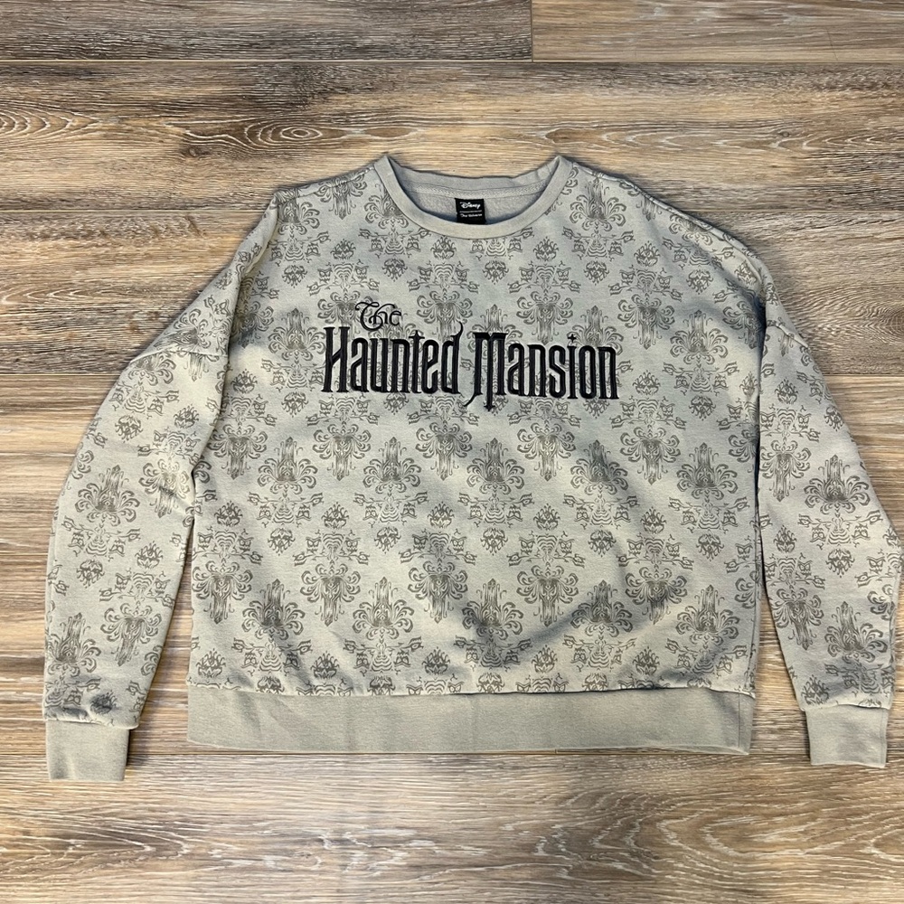 Disney The Haunted Mansion Wallpaper Sweatshirt